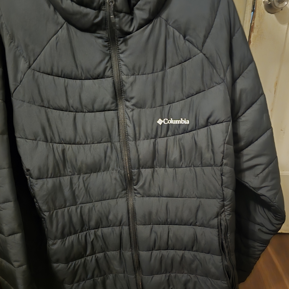 Columbia Charcoal Quilted Jacket